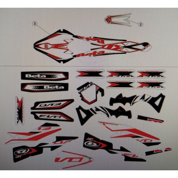 Kit Adesivi Completo Beta Evo 2014